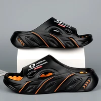 Summer Men's Massage Slippers Indoor Outdoor Sandals Beach Men Casual Shoes Comfortable Slides Flip-flop Men Women Home Slippers