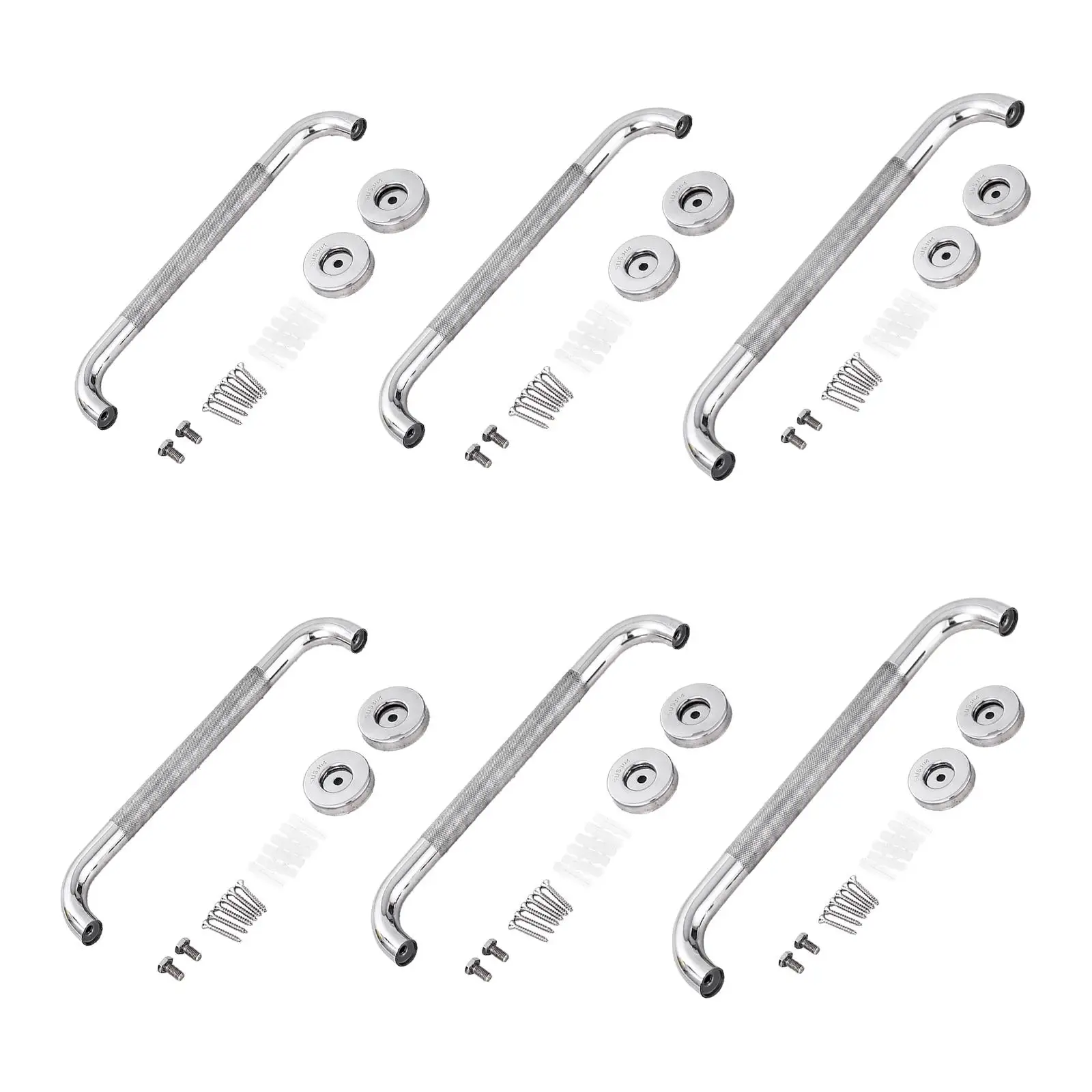 

Grab Bars Towel Rack Metal Durable Easy to Install Handrail Balance Bar Assist Handle for Bathtubs Toilet Bathroom Tub Shower