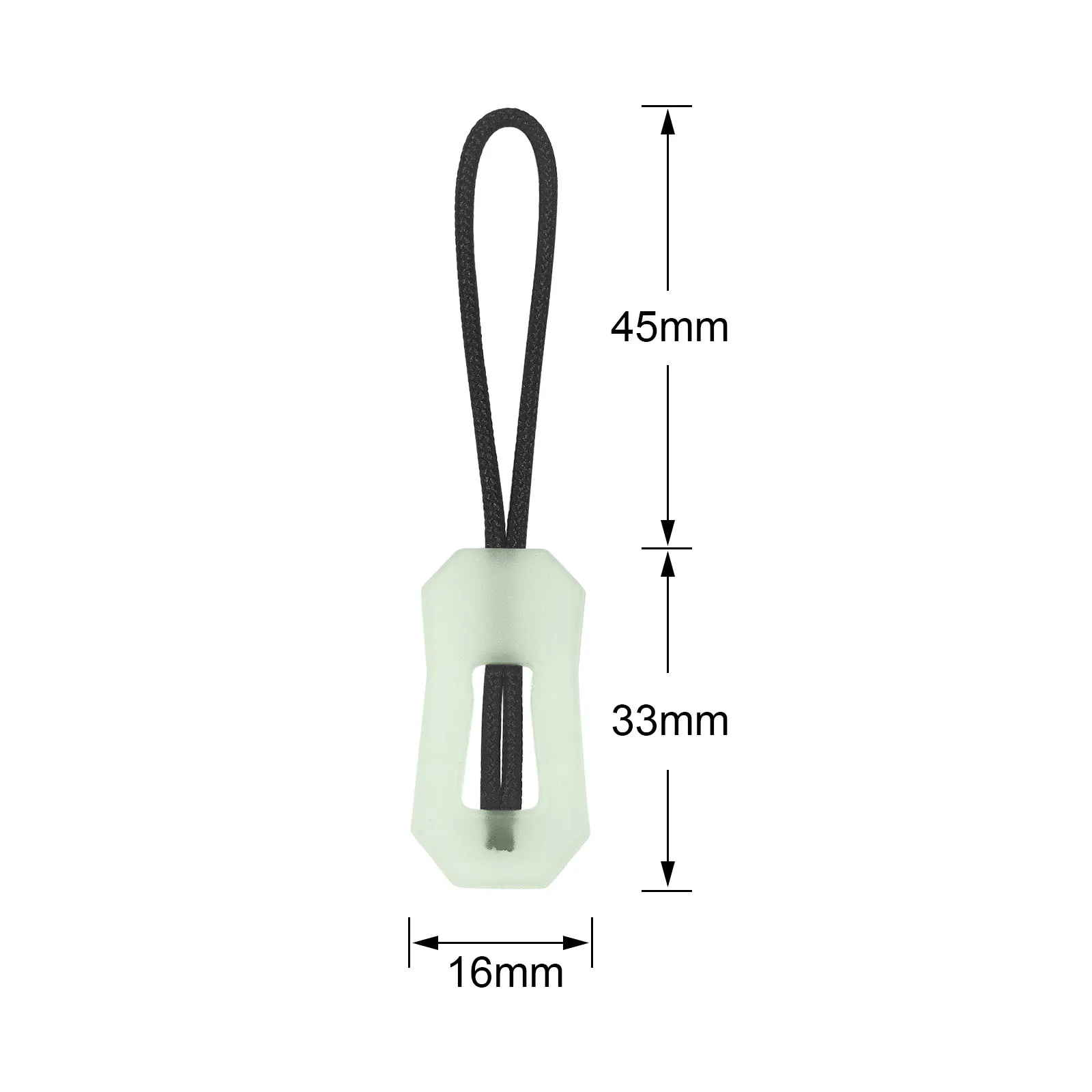 3/6/10Pcs Luminous Zipper Pull Kit Markers Glow In The Dark Night For Coat Jacket Rucksacks Tent Zippers Outdoor Rucksack