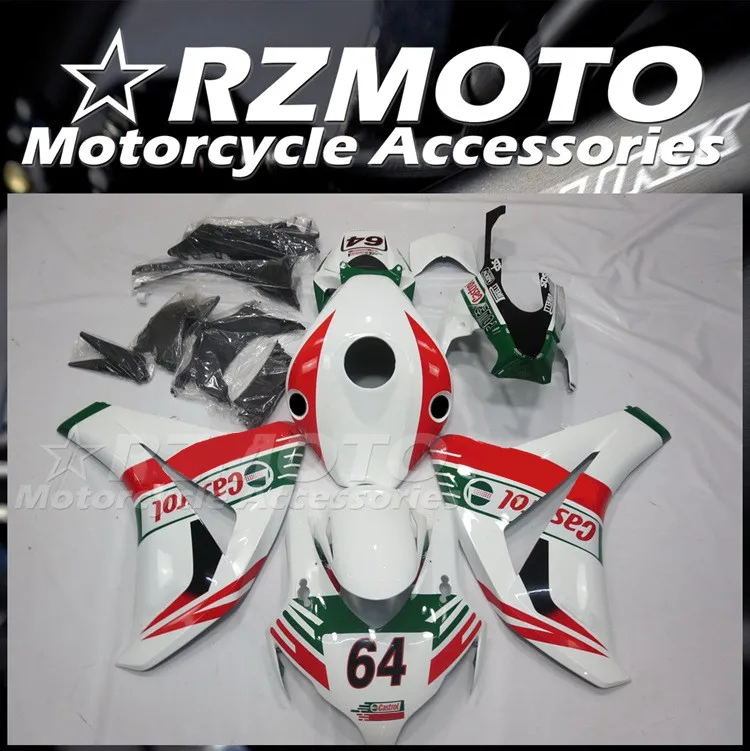 

Комплект обтекателей из АБС-пластика для мотоцикла, 4 подарка, подходит для HONDA CBR1000RR 2008 2009 2010 08 09 10 11, кузов красного и зеленого цвета