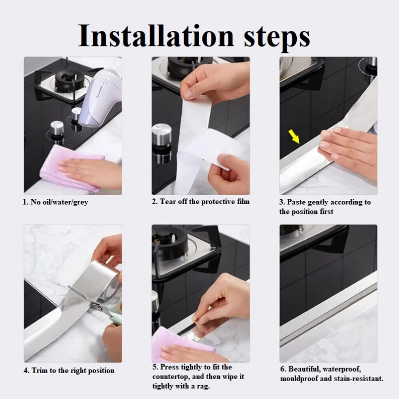 Aluminum Foil Tape Thickness Aluminum Foil Adhesive Tape Fireproof Heat Resistant Conductive Tape High Viscosity Moisture Proof Self Adhesive