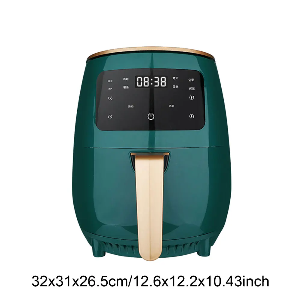 4.5L Smart Air Fryer Compact Air Fryer Multi-Function Mini Air Fryer Portable Air Fryer for French Fries Chicken Wings 6