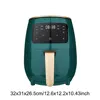 4.5L Smart Air Fryer Compact Air Fryer Multi-Function Mini Air Fryer Portable Air Fryer for French Fries Chicken Wings 6