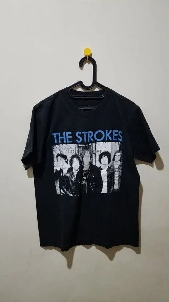 

The Strokes Band Shirt Vintage Cotton Unisex Graphic Printed