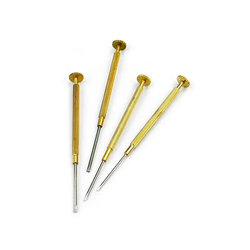 롤렉스 시계 수리 도구용 금속 슬롯 드라이버, 나사 제거 및 설치 세트, 시계 제작자용 0.8mm 1.0mm 1.2mm 1.4mm 1.6mm 1.8mm