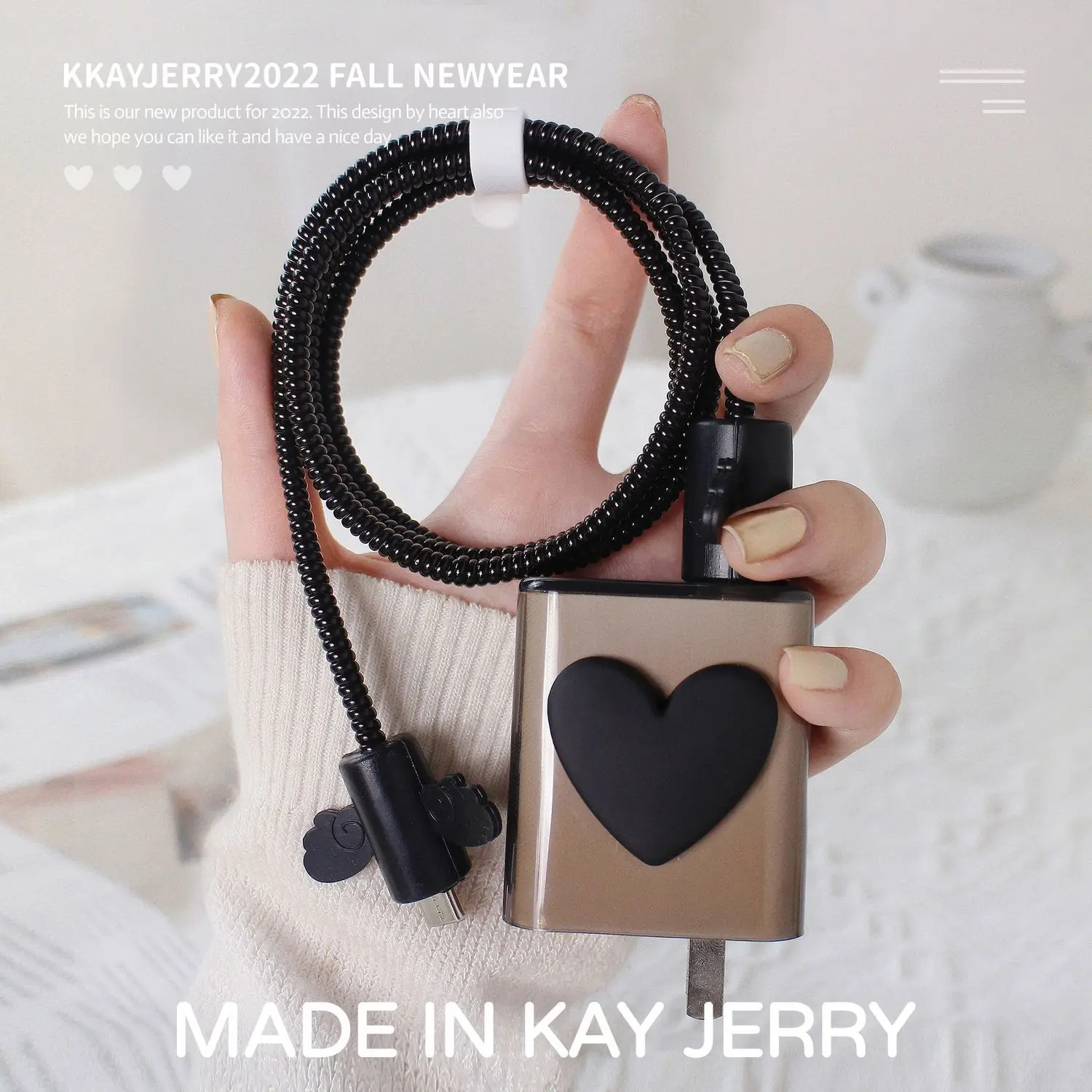 Applicable to Xiaomi 33W data cable protective cover Redmi K40/Note11/10S K30Pro mobile phone charger Protector Case