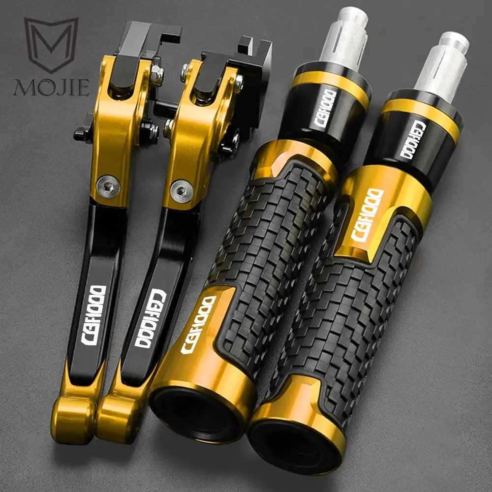 

Motorcycle Accessories For HONDA CBF1000 CBF 1000 2006-2009 2008 2007 Adjustable Brake Clutch Levers Handlebar Handle Grip Ends