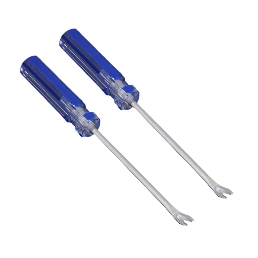 

2pcs V-Type Screwdriver Puller Remover Nail Puller Pry Tool For Auto Car Repair Carpentry Shoes Tire Nails Screwdriver Hand Tool