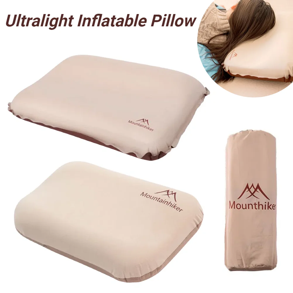 Ultralight Inflatable Pillow High Rebound Camping Air Pillow Ergonomic Portable Self Inflating Camping Travel Hiking