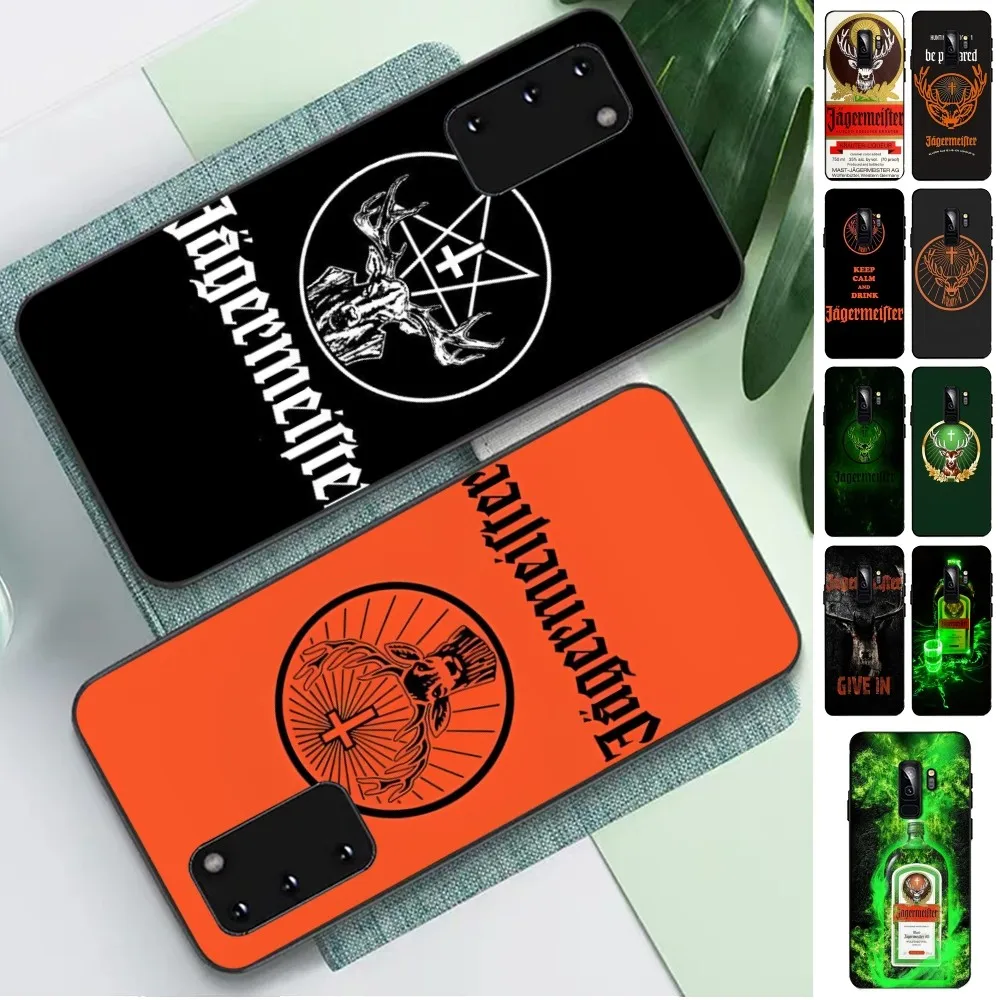 Custodia Per Telefono Jagermeister Per Samsung S 9 10 20 21 22 23 30 23Plus Lite Ultra Fe S10Lite Fundas