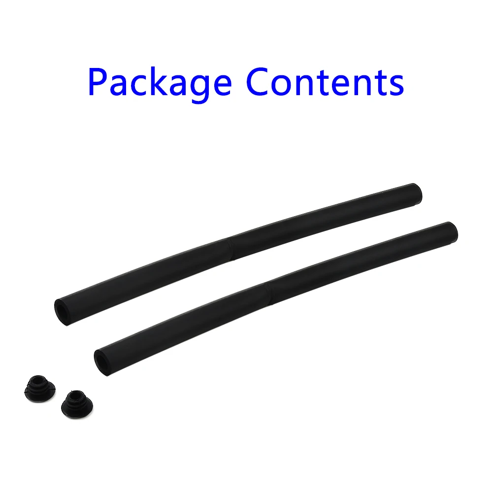 Bicycle MTB Handlebar Cover Riding Cycling Nonslip Soft Handle Bar 2x Foam 2 pcs 1 Pair Bike Black Sponge Tube