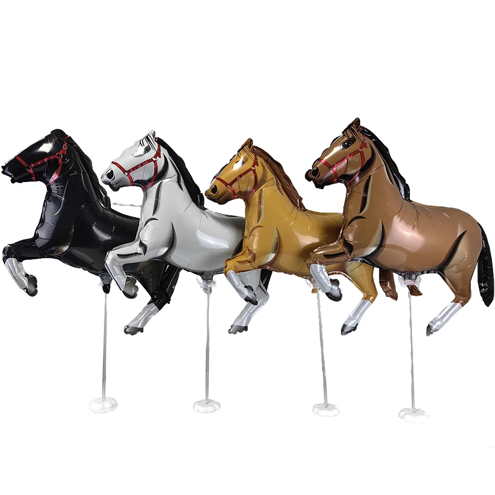 2 Bâtons Gonflables Tête De Cheval – 94 Cm, Pour Décoration Fête, Anniversaire Ou Noël