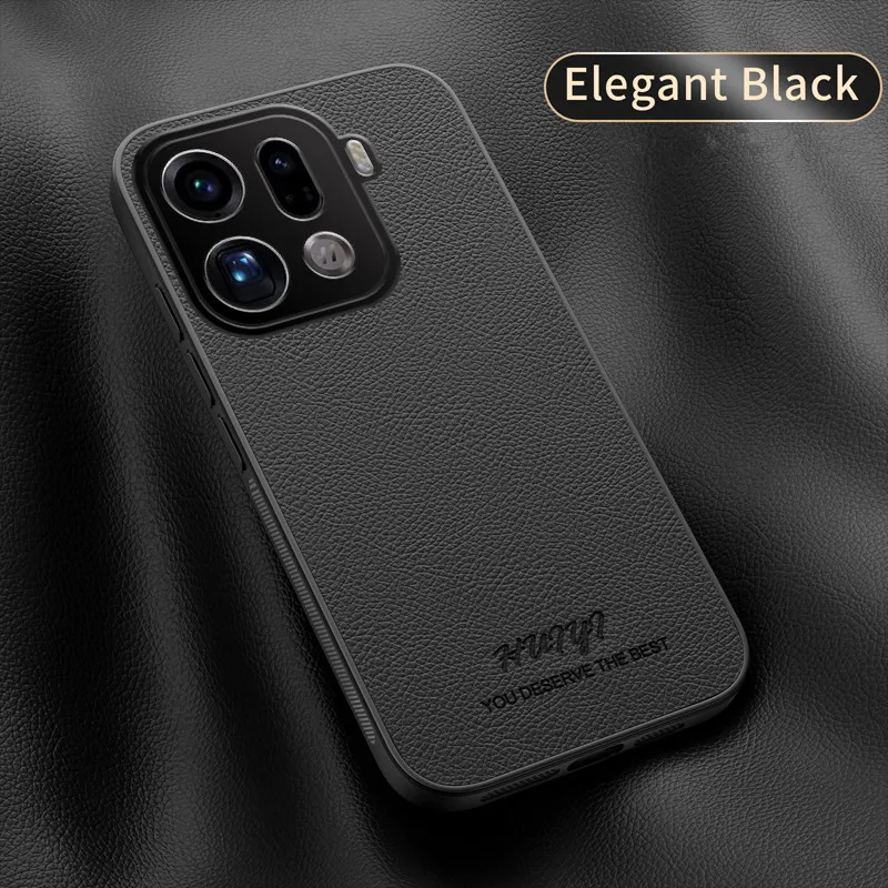 Luxury Built-in Magnet Leather Magnetic Phone Case - Shockproof Cover