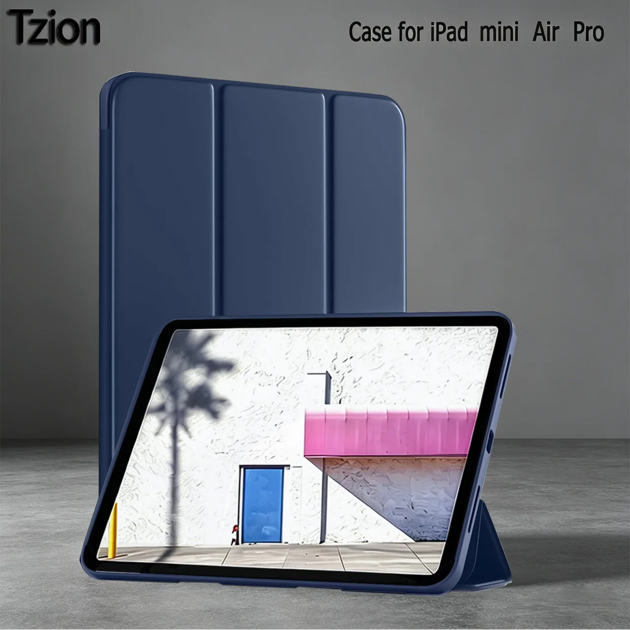 Premium Magnetic Flip Case for Tablets - Smart Protective Cover