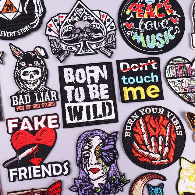 DIY Punk Rock Love Patch 