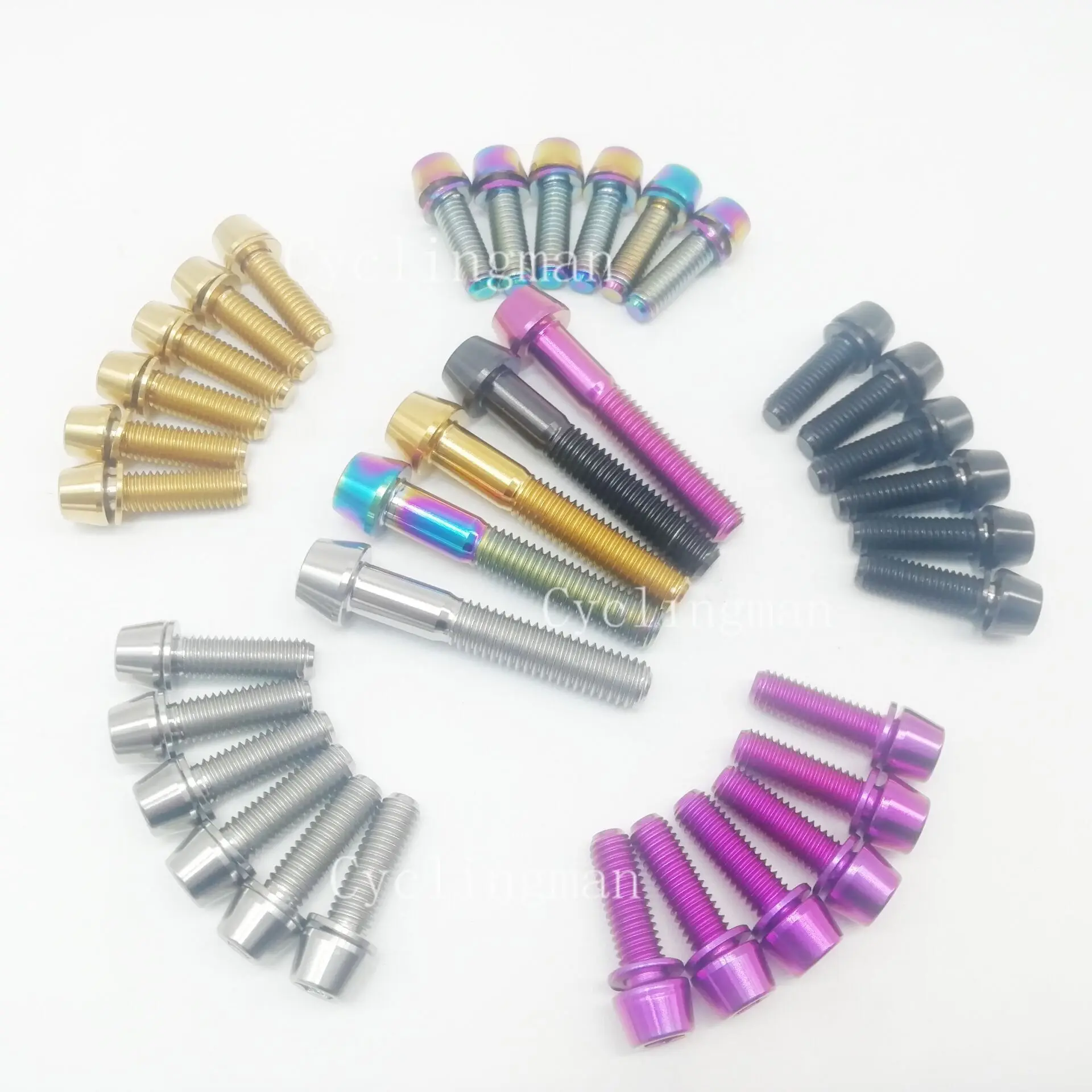 Headset Caps Parafusos e 6pcs M5X16 18