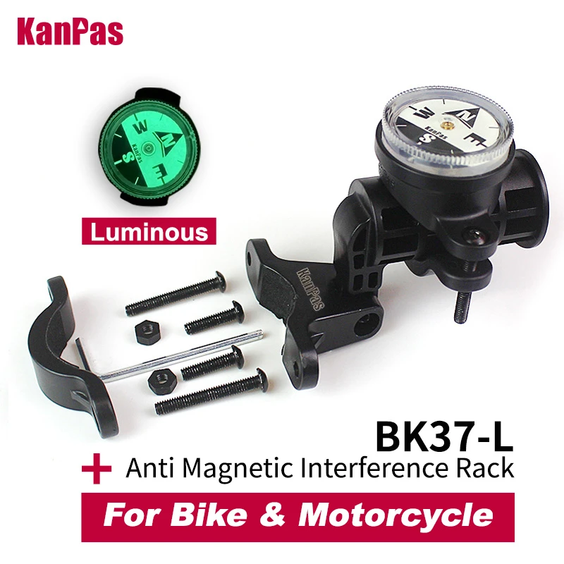 Kanpas Bike Compass/ Bicycles And Motorcycles Compass/ Handlebar
