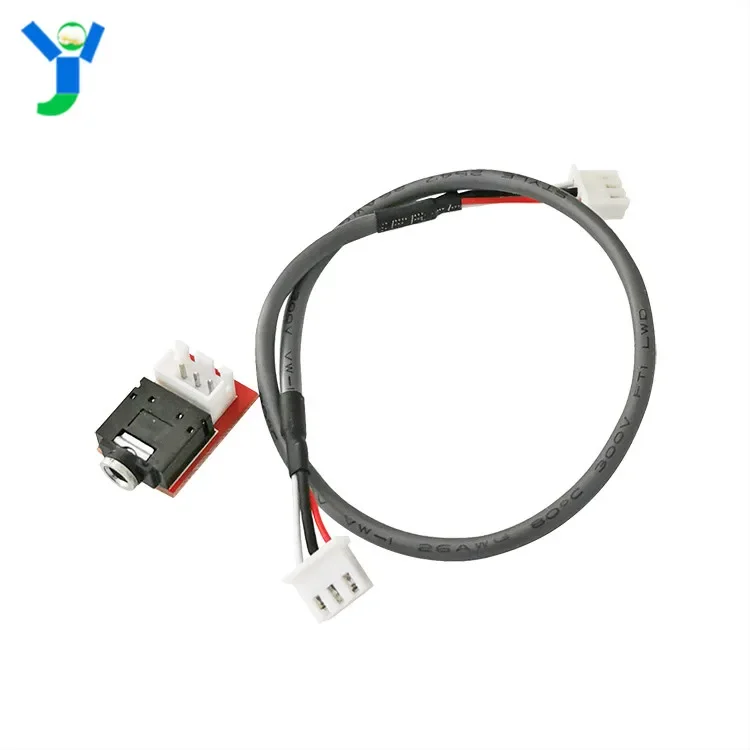 3.5 이어폰 시트에서 XH2.54 터미널 케이블로의 2팩, 파워 앰프 보드 케이블 수정 액세서리 30cm