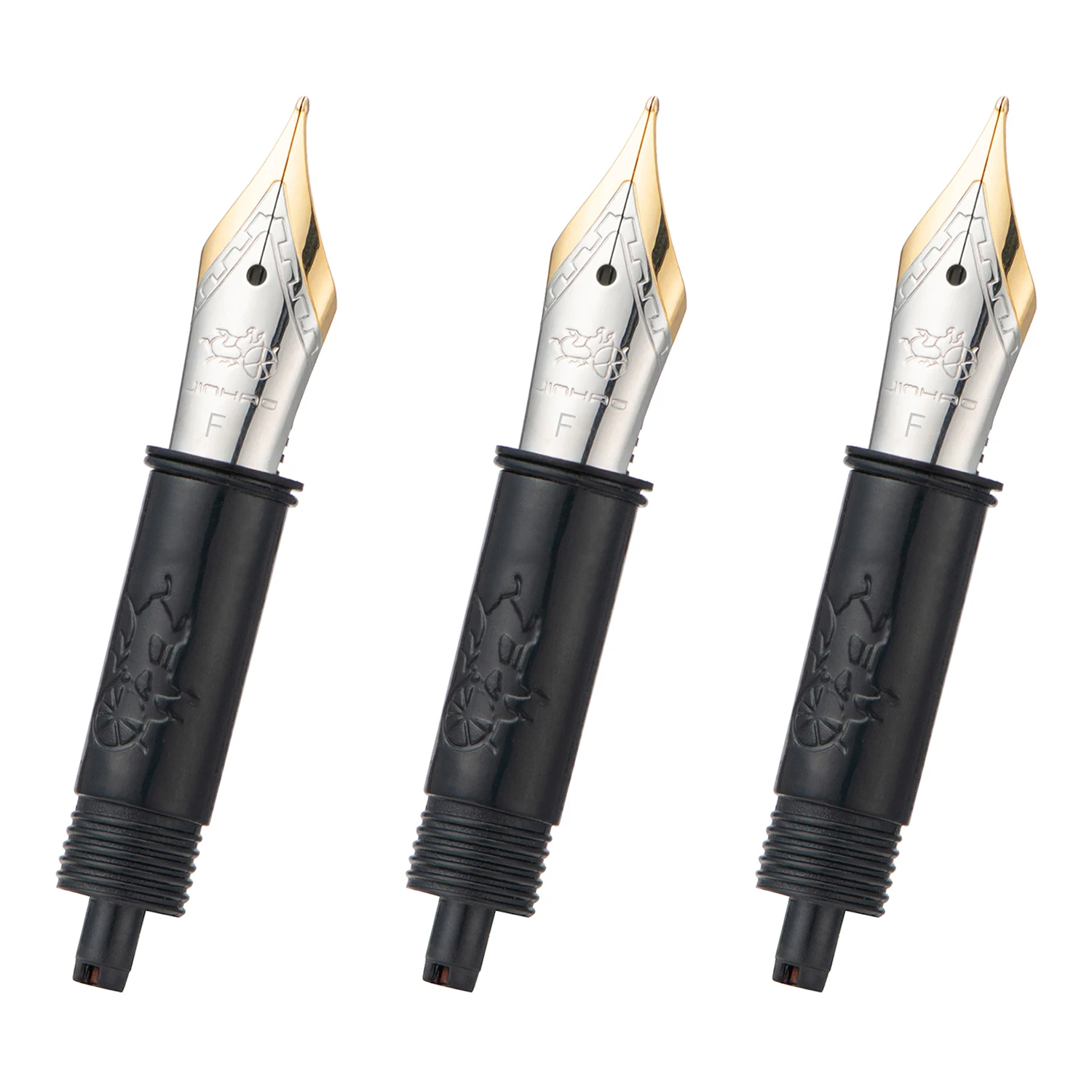 3PCS Jinhao #5 Fountain Pen Nibs Replaced Metal Nib for Jinhao 82