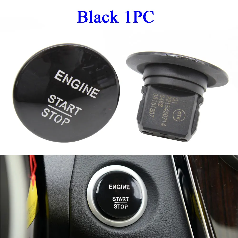 Auto Keyless One-klick Motor Zündung Start Stop Push Button Schalter Für Mercedes Benz W204 W205 W245 W211 W212 W221 w164 W166 – Detail 7
