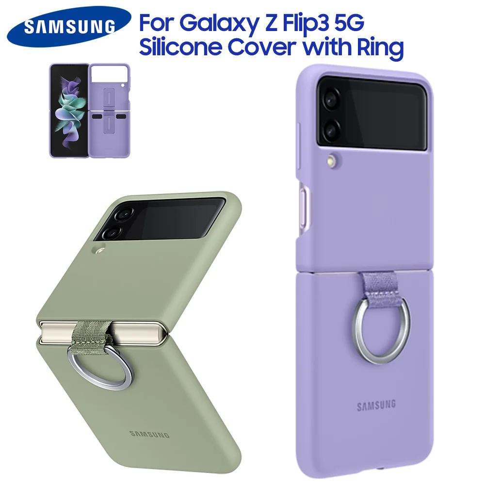 Original Samsung Official Silicone Cover Protective Case For Galaxy Z
