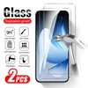 Reno13 Case 2Pcs Clear Crystal Tempered Glass For Oppo Reno13 Reno 13F 13 F S FS 5G 4G 9H Screen Protector Appo Reno13F Reno13FS 1