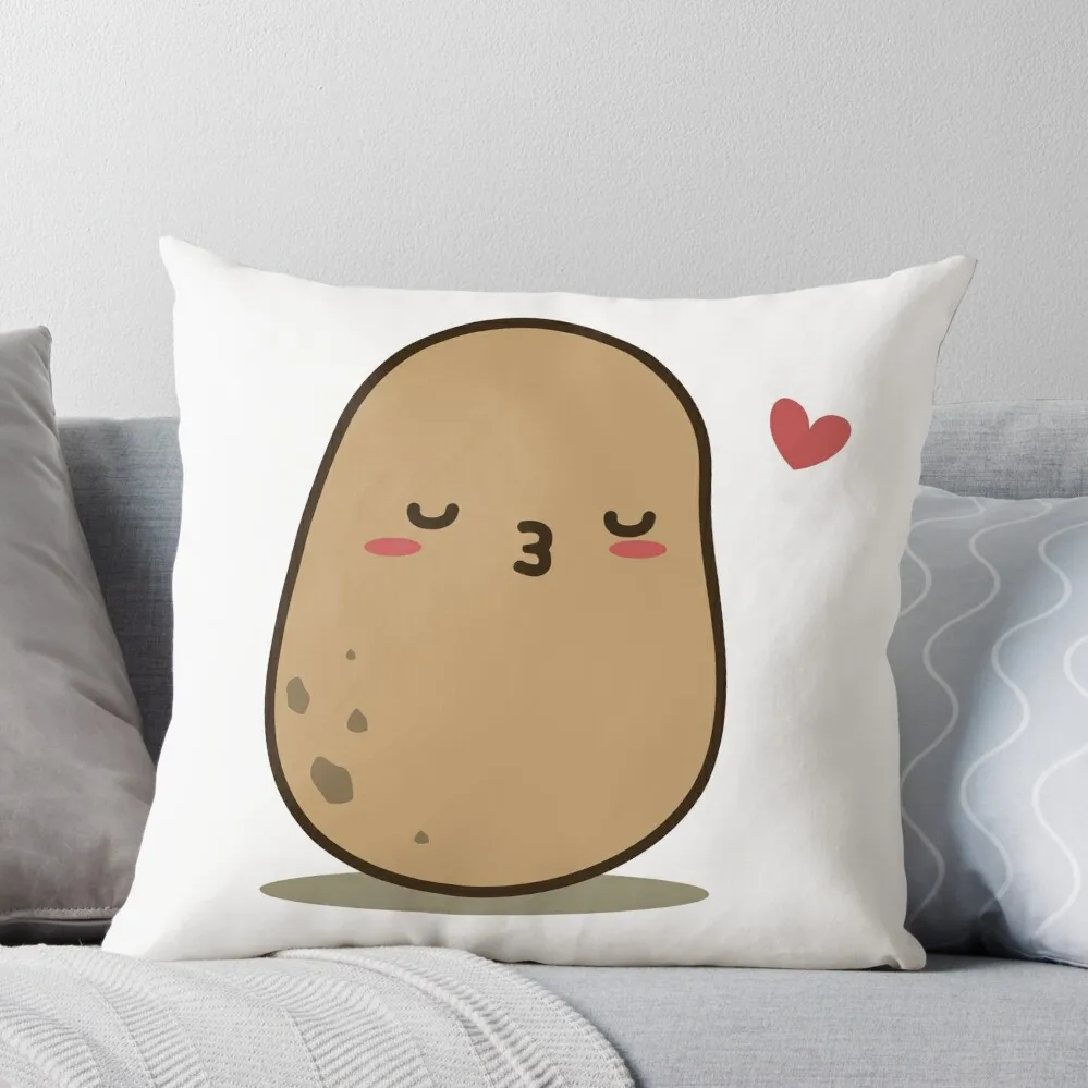 

Kissing Potato Throw Pillow Pillowcases Cushion Covers Sofa Room decorating items