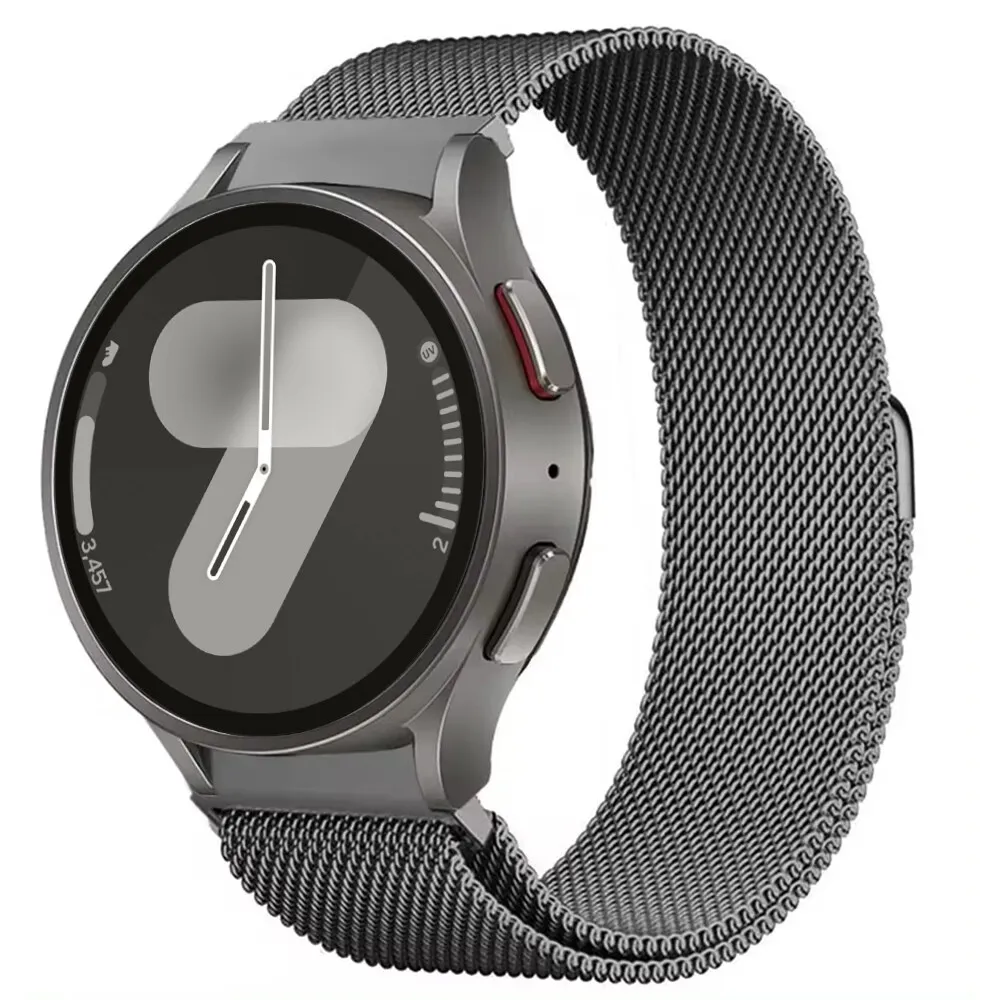 Sleek Magnetic Metal Bracelet Strap