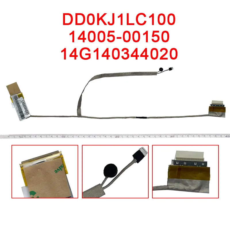 Фото Новая линия для ноутбуков ASUS X84H X84C X84 X84L A83 K84L K84HR X44 A83S A84 A84S DD0KJ1LC100 14005-00150 LED LCD LVDS видеокабель №1