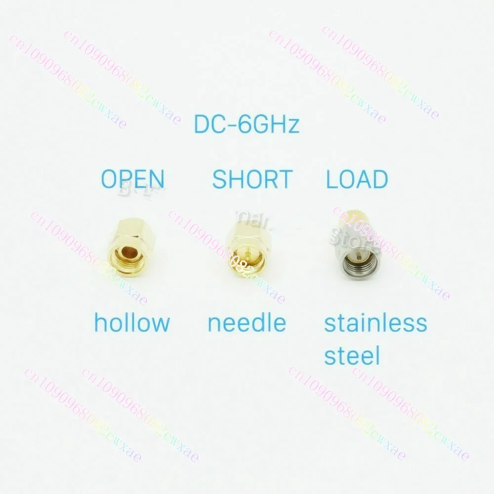 SMA TAX OPEN SHORT 50 OHM RF 종단 NanoVNA 교정 키트 DC-6GHz
