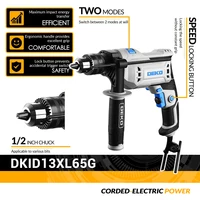 DEKO DKID13XL65G perceuse à percussion de qualité professionnelle 220 V, 2 fonctions perceuse tournevis outil électrique outil électrique (série DKID) 3
