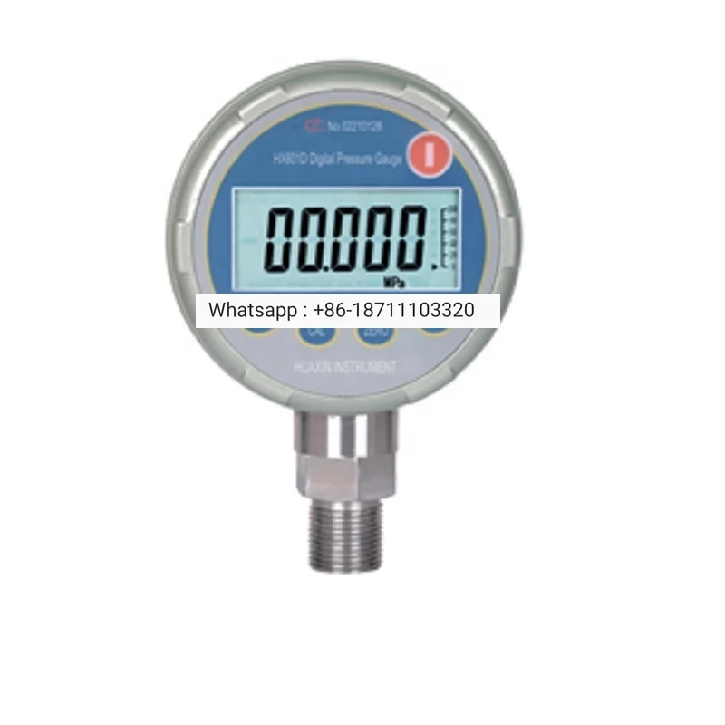 

HX601 Accuracy 0.5% F.S Digital Pressure Gauge Manometer 0-4bar 0-2bar 0-1bar 0-0.7bar -0.025-0.025bar -0.05-0.05bar