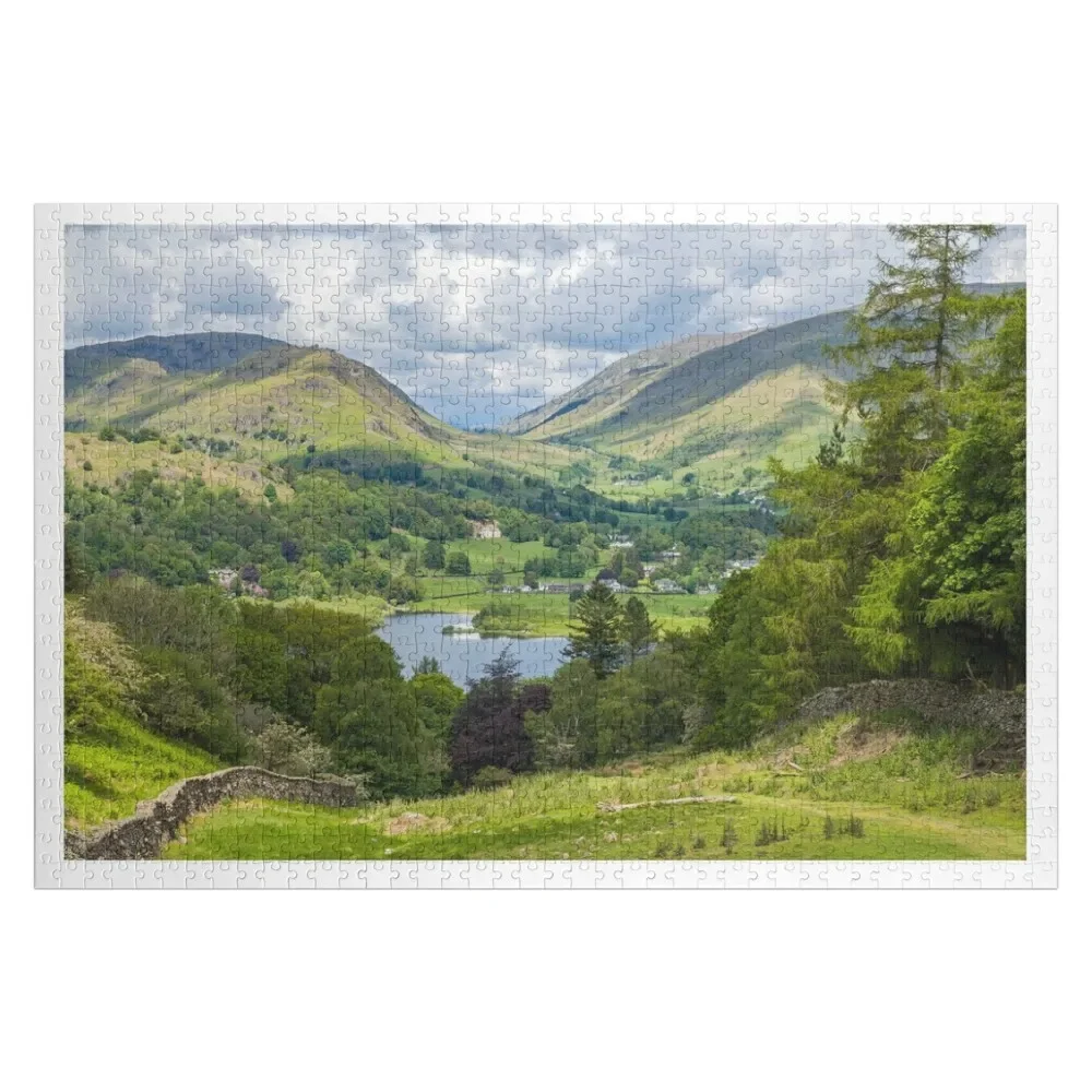 

A beautiful view of Dunmail Raise near Grasmere in the Lake District National Park in Cumbria Jigsaw Puzzle Picture Puzzle