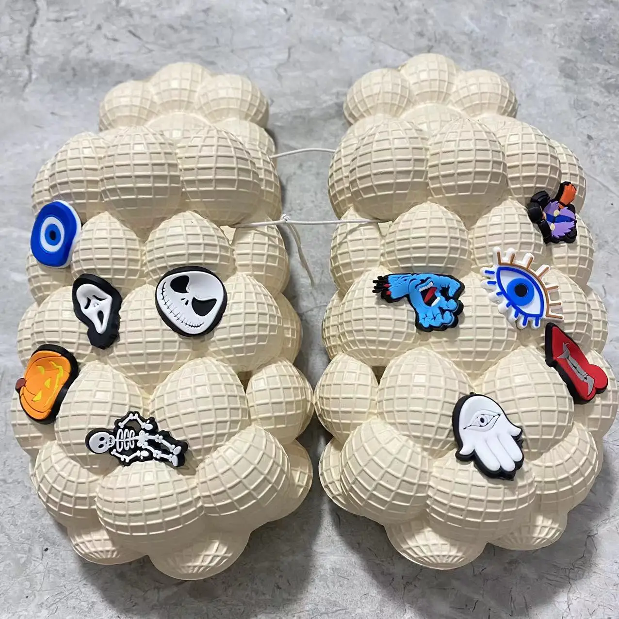 Beige charms 1