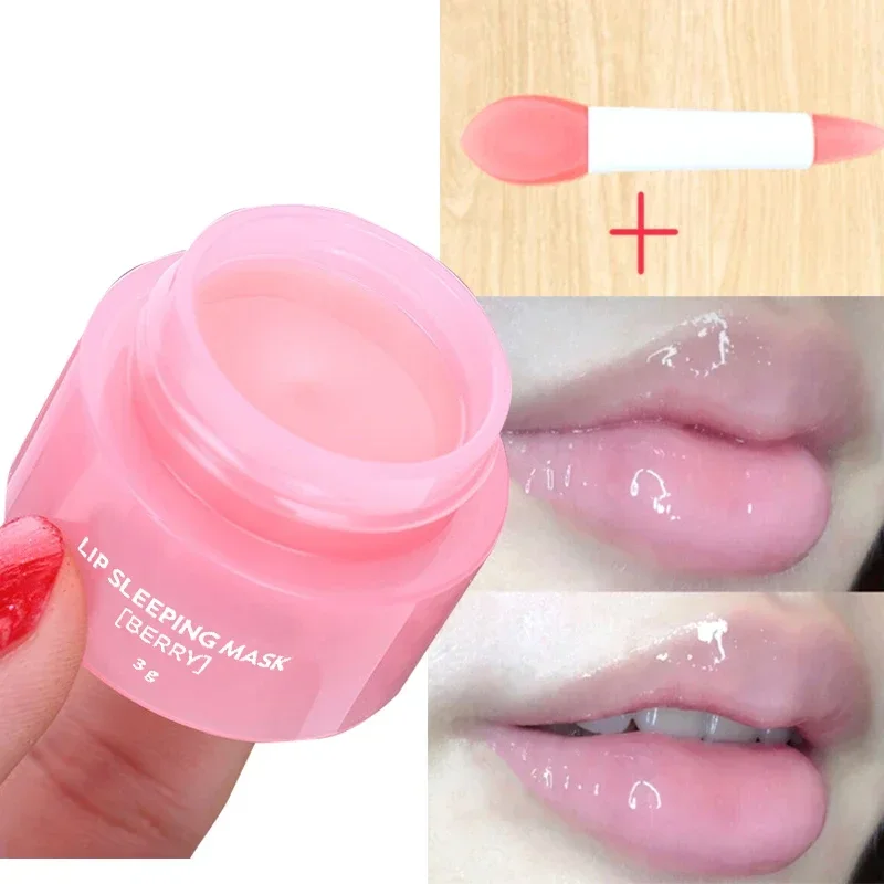 Lip Masks Korea lips care lip sleep mask night sleep hydrated maintenance lip balm pink lips whitening cream nourish protect