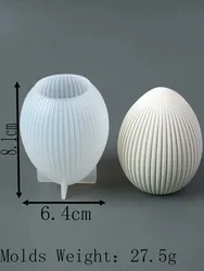 Easter-Themed 3D Silicone Mold for Crafting Scented Candles (004)