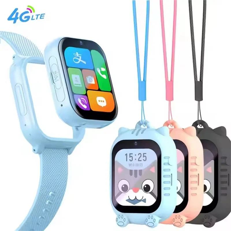 4G Kids Smart Watch K26H Video Call SOS Child Camera Monitor GPS Tracker Location Smartwatch For Children's Boy Girl Student smart watch