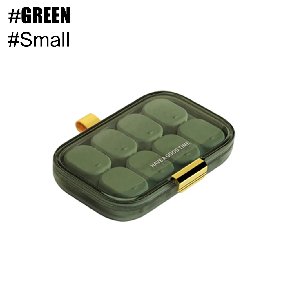 Weekly Pill Organizer, 7-Day Daily Medicine and Vitamin Storage Box with 3 Compartments per Day