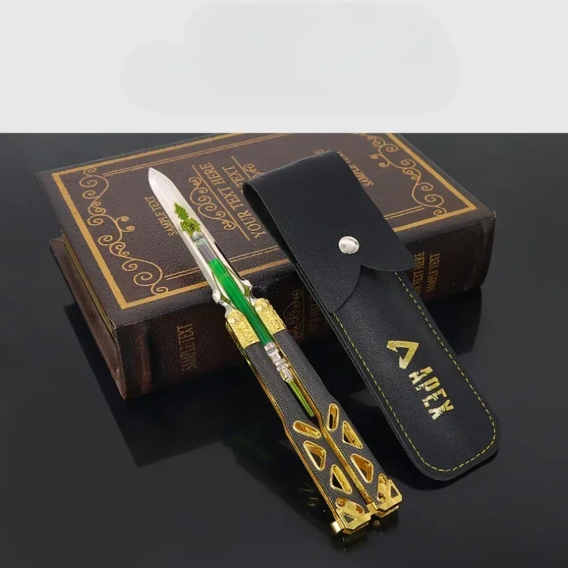APEX Hero Blade Power Kid Glow-in-the-Dark Blade Evil Spirit Dagger Cute Training Tool Alloy Non-cutting Edge