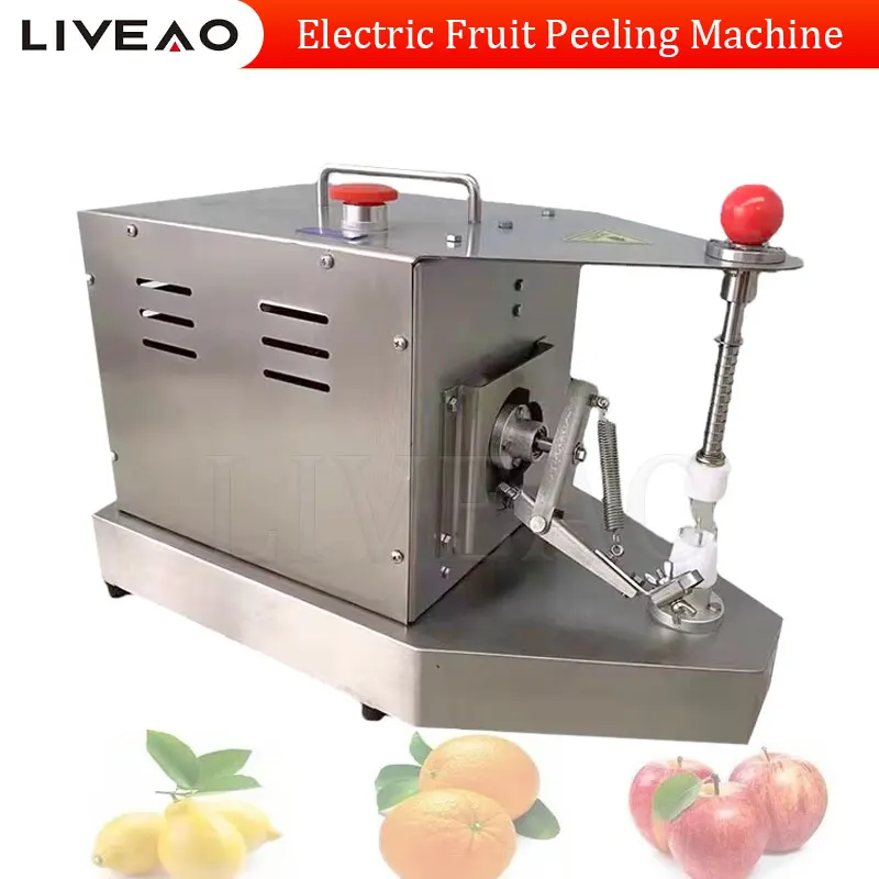 

Electric Stainless Steel Adjustable Fruit Peeler Peeling Machine For Apple Pear Orange Lemon Green Persimmon
