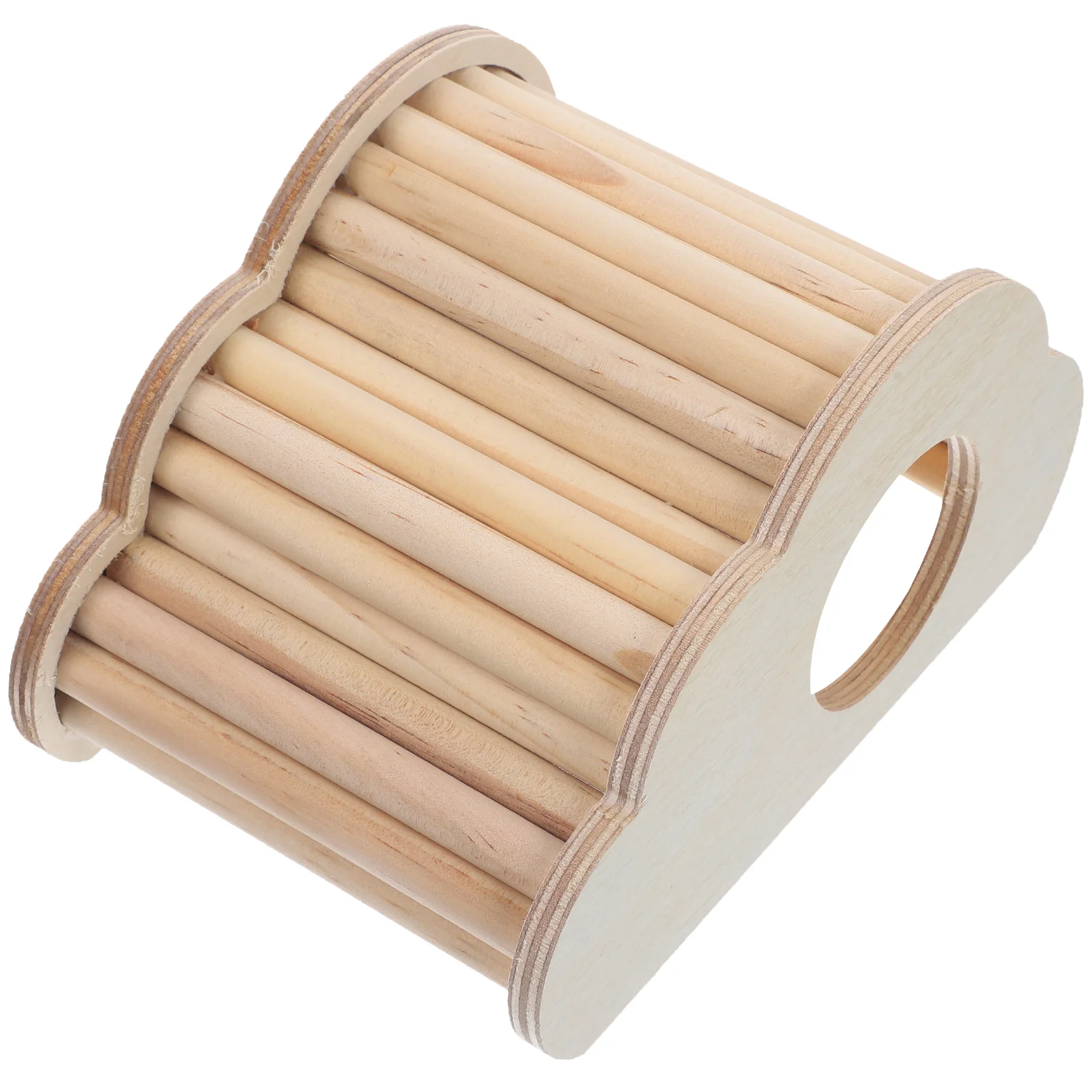 

Hamster Nest Small Animals Ladder Guinea Pig Hideout Chew Toy Wood House Wooden