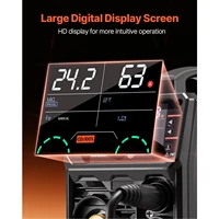 SucceBuy 5-в-1 MIG Сварочный аппарат 200 А Pluse Mig Сварочный аппарат Газовый MIG/Flux Core MIG/Stick/Lift TIG/AU TIG с ЖК-дисплеем — изображение 5