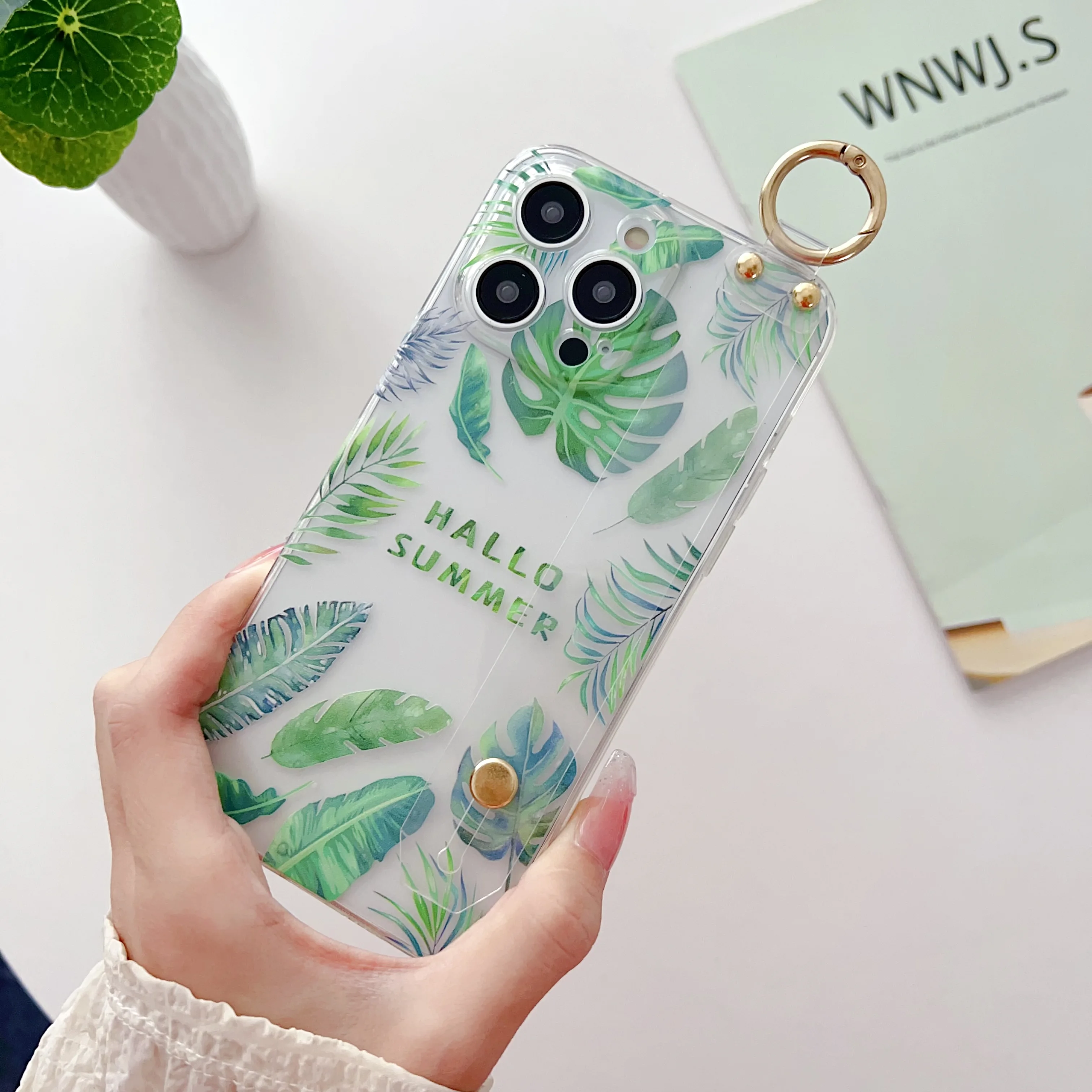 Rainforest Trees Case with Wrist Strap for Huawei Honor Series
