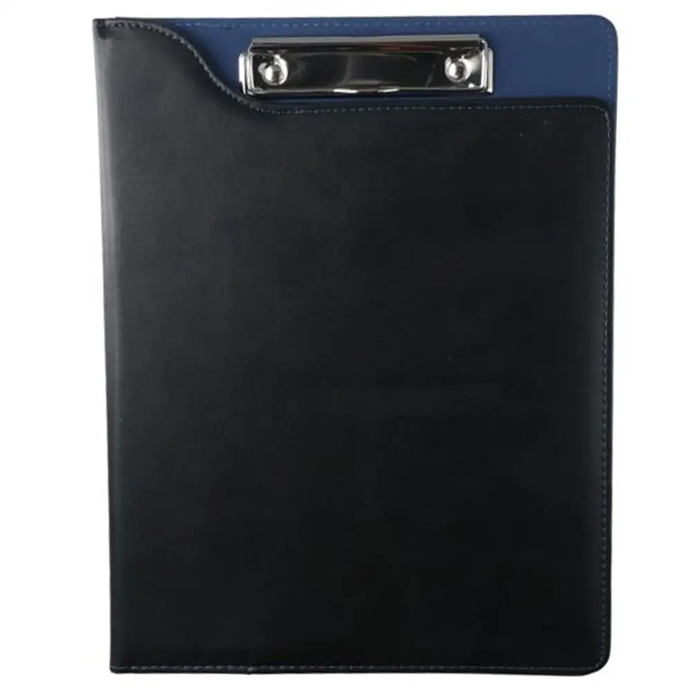

12.6 X 9.84 Inch A4 Folder Creative Leather Black Blue Sales Folder Leather Business Stationery Office