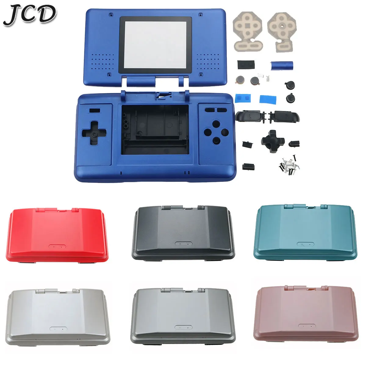 JCD Housing Shell Case Cover with Buttons For DS Game Console Replacement Dustproof Protective Case for NDS Repair Parts