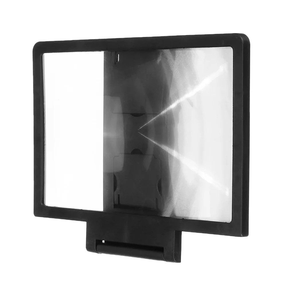 Phone Screen Amplifier 3D Mobile Phone Screen Magnifier HD Amplifying Stand Folding Smartphone Holder