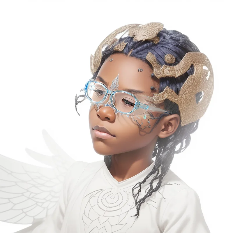 Kids Moisturizing Goggles PC Lens TR90 Eyeglasses Anti Dust Windproof for Boy and Girl Anti-Pollen Blue Light Blocking Glasses