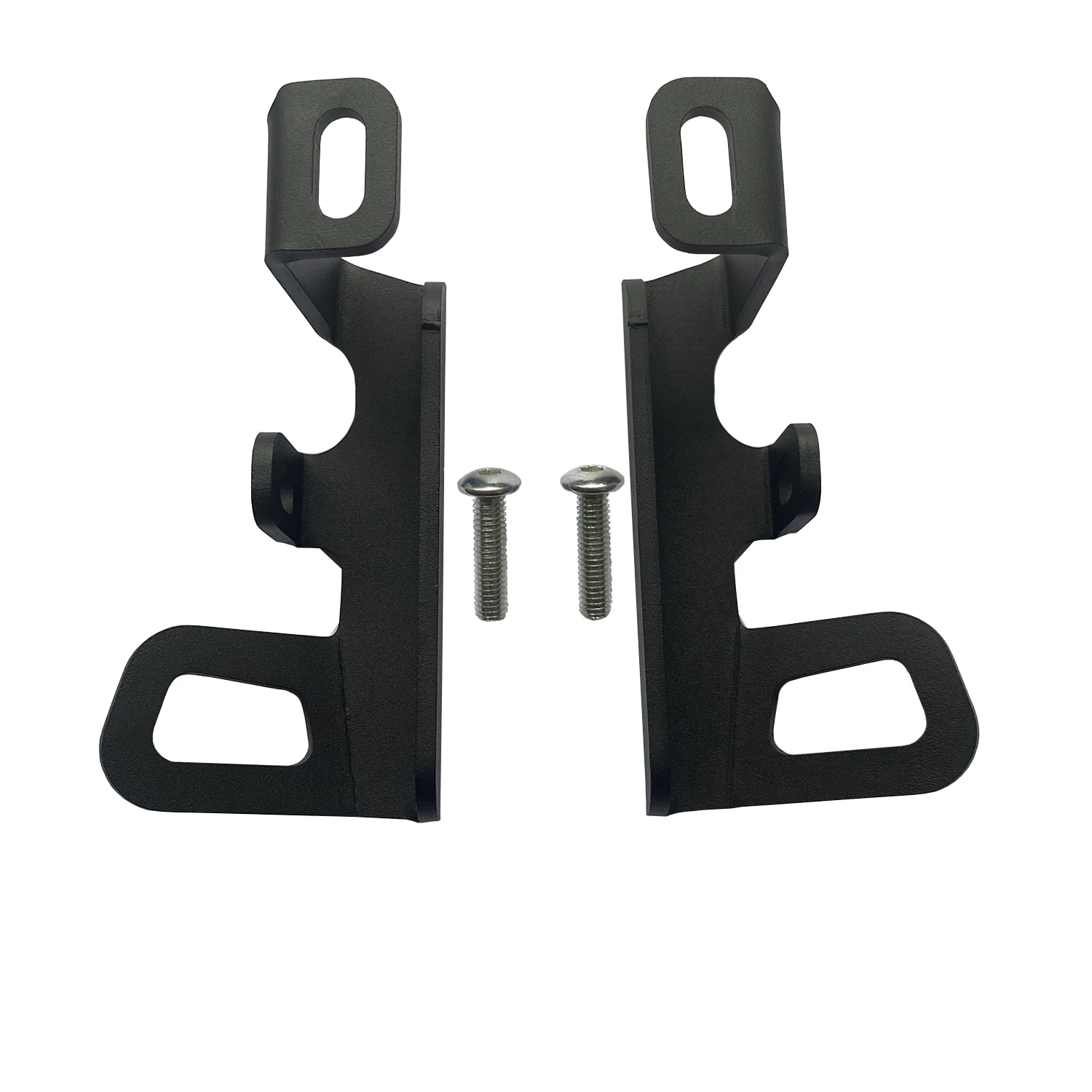 Black Front Tie Down Anchor Strapdown Point Brackes Mount Kit For Honda Gold Wing GL1800 Tour 2018-
