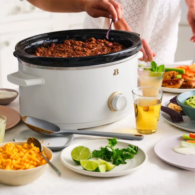 Crockpot 7-Quart Cook and Carry Programmable Slow Cooker, Grey - AliExpress