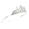 Party Hair Hoop Crown Children's Headband Headbands for Women's Snowflake Headdress Kids Alloy Costumes Girls 3